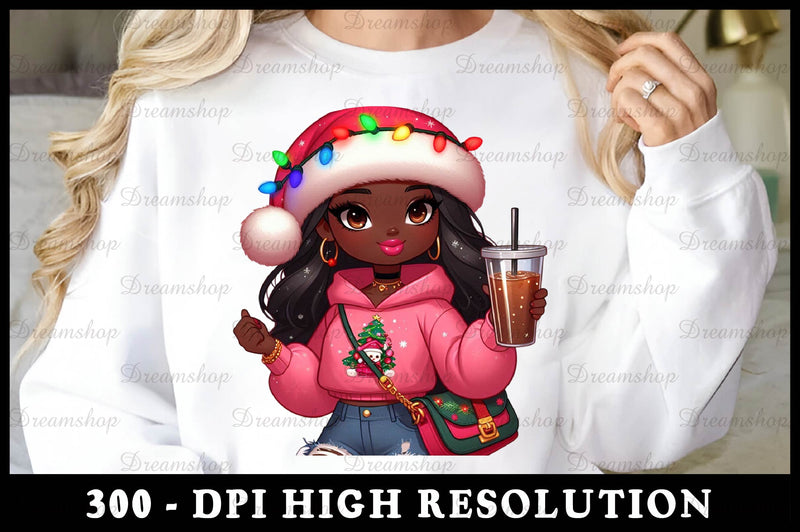 Christmas Girl Design Clipart Bundle 16 - CraftNest - Digital Crafting and Art