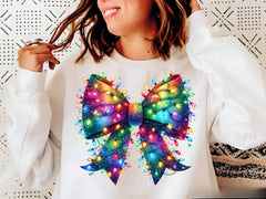 Christmas Light Coquette Bow Clipart Bundle - CraftNest - Digital Crafting and Art