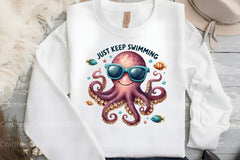 Just Keep Swimming Clipart Bundle - CraftNest - Digital Crafting and Art