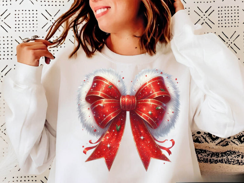 Coquette Christmas Bow Christmas Clipart Bundle - CraftNest - Digital Crafting and Art