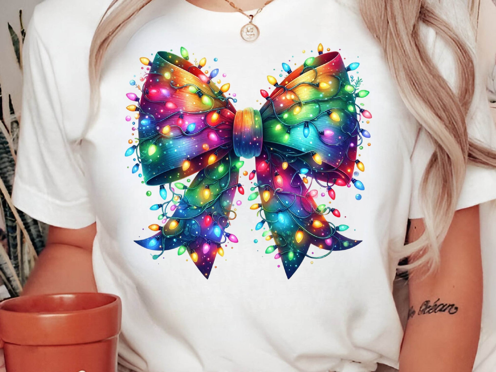 Christmas Light Coquette Bow Clipart Bundle - CraftNest - Digital Crafting and Art