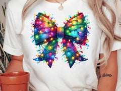 Christmas Light Coquette Bow Clipart Bundle - CraftNest - Digital Crafting and Art