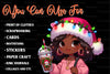 Christmas Girl Fashion Clipart Bundle 7