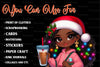 Christmas Girl Fashion Clipart Bundle 5