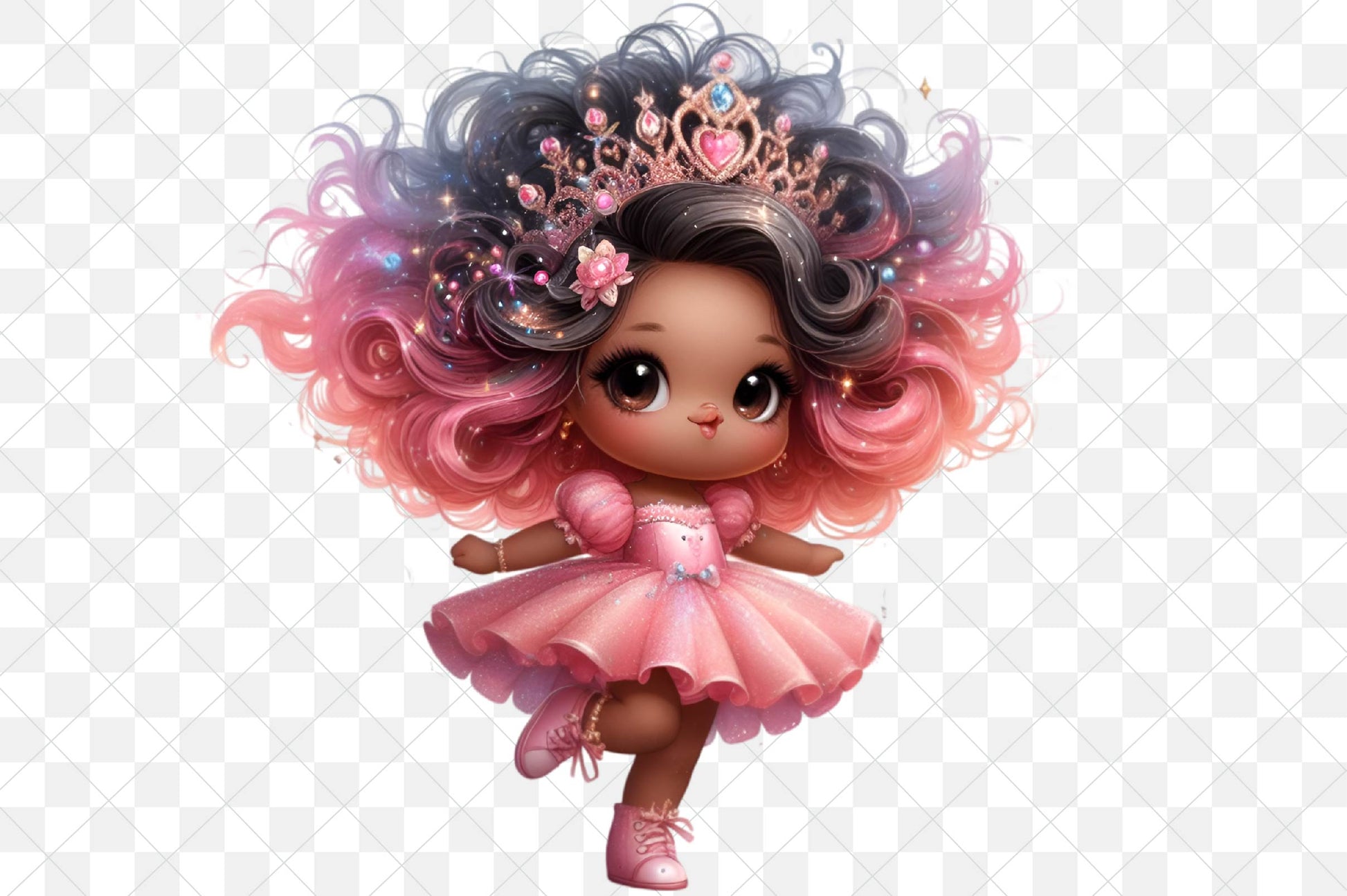 Cute Princess Design Clipart Bundle - CraftNest - Digital Crafting and Art