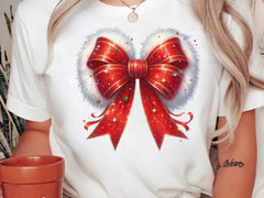 Coquette Christmas Bow Christmas Clipart Bundle - CraftNest - Digital Crafting and Art