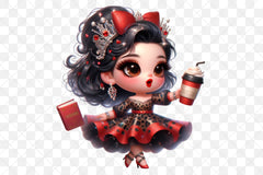 Cute Princess Design Clipart Bundle 2 - CraftNest - Digital Crafting and Art