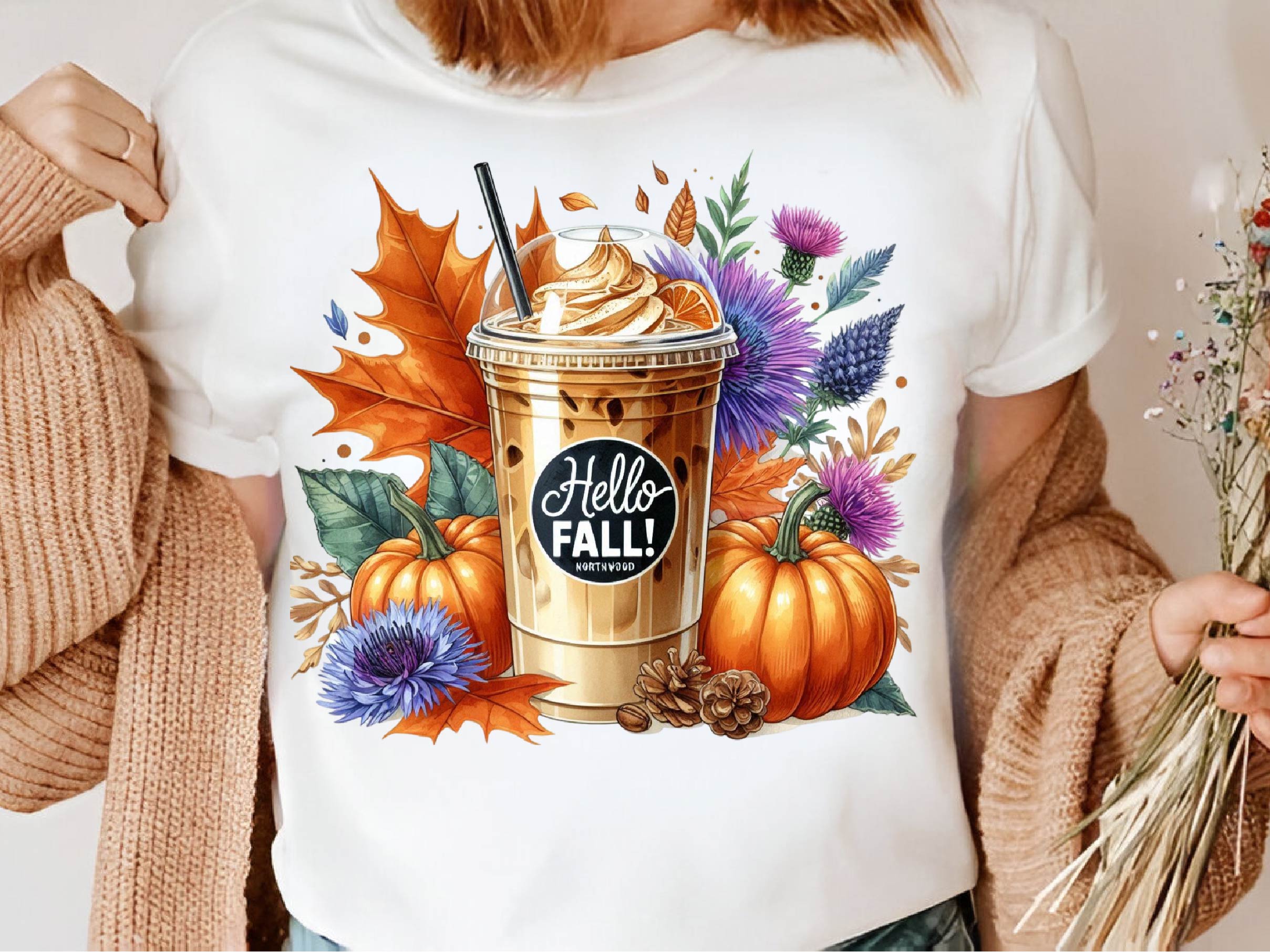 Autumn Coffee Clipart Bundle - CraftNest - Digital Crafting and Art