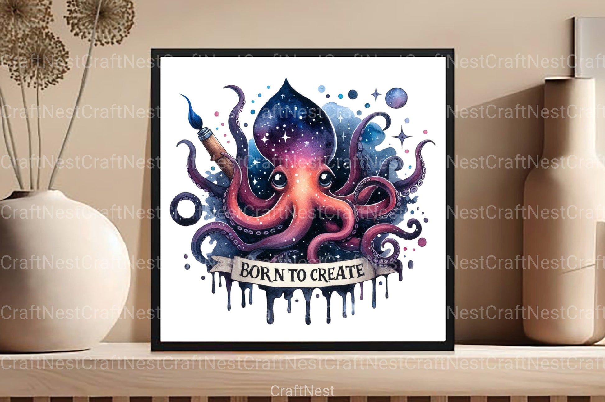 Born to Create Clipart Bundle - CraftNest - Digital Crafting and Art