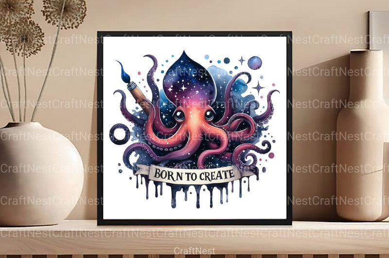 Born to Create Clipart Bundle - CraftNest - Digital Crafting and Art