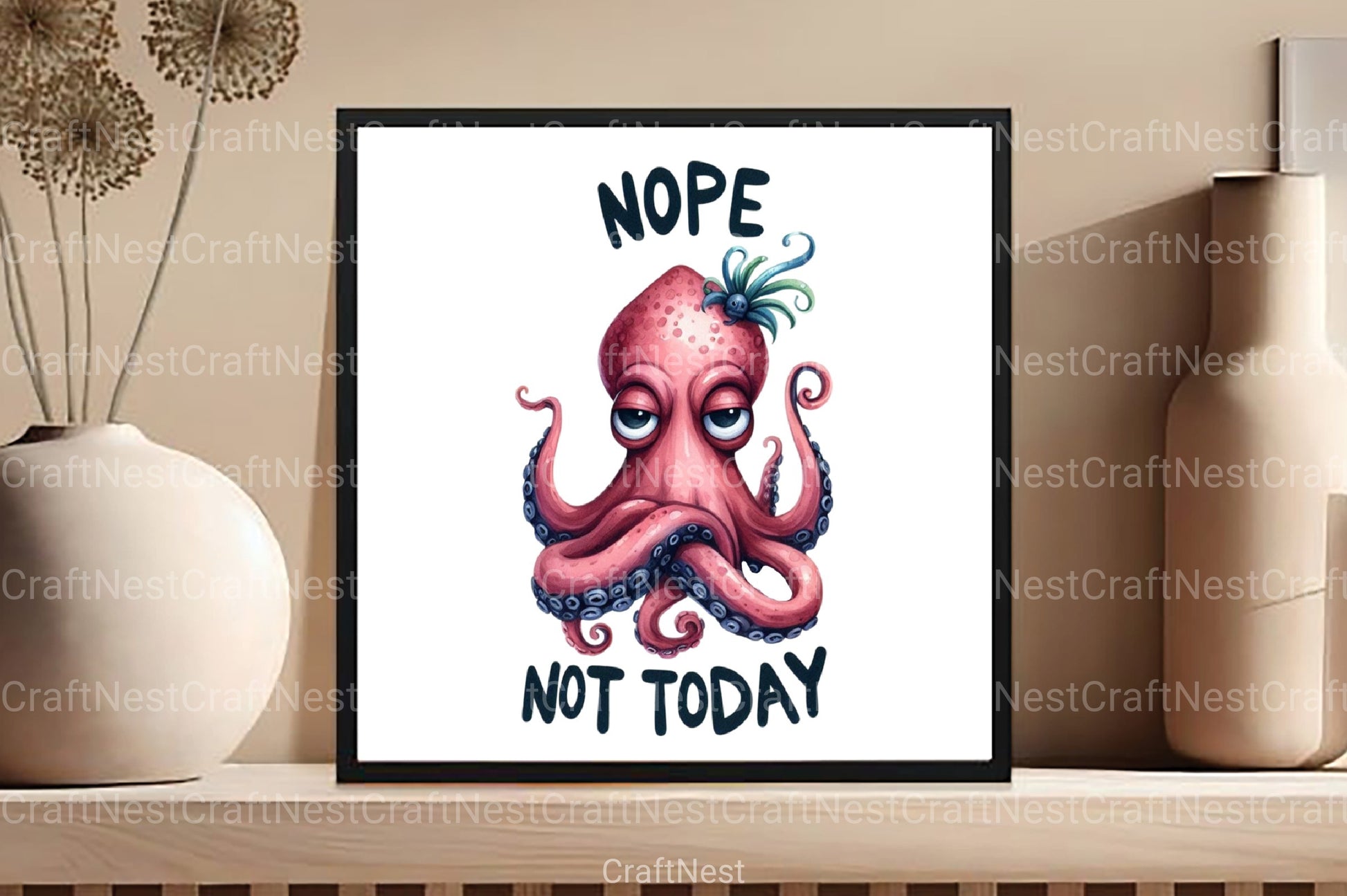 Nope Not Today Clipart Bundle - CraftNest - Digital Crafting and Art