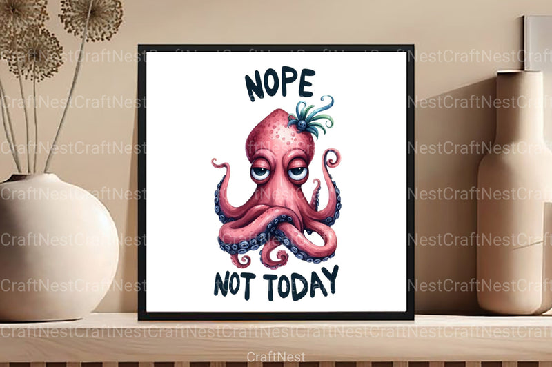 Nope Not Today Clipart Bundle - CraftNest - Digital Crafting and Art