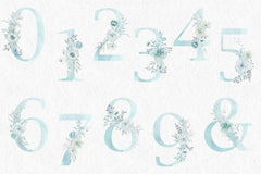 Sea Mist Alphabet Clipart Bundle - CraftNest - Digital Crafting and Art