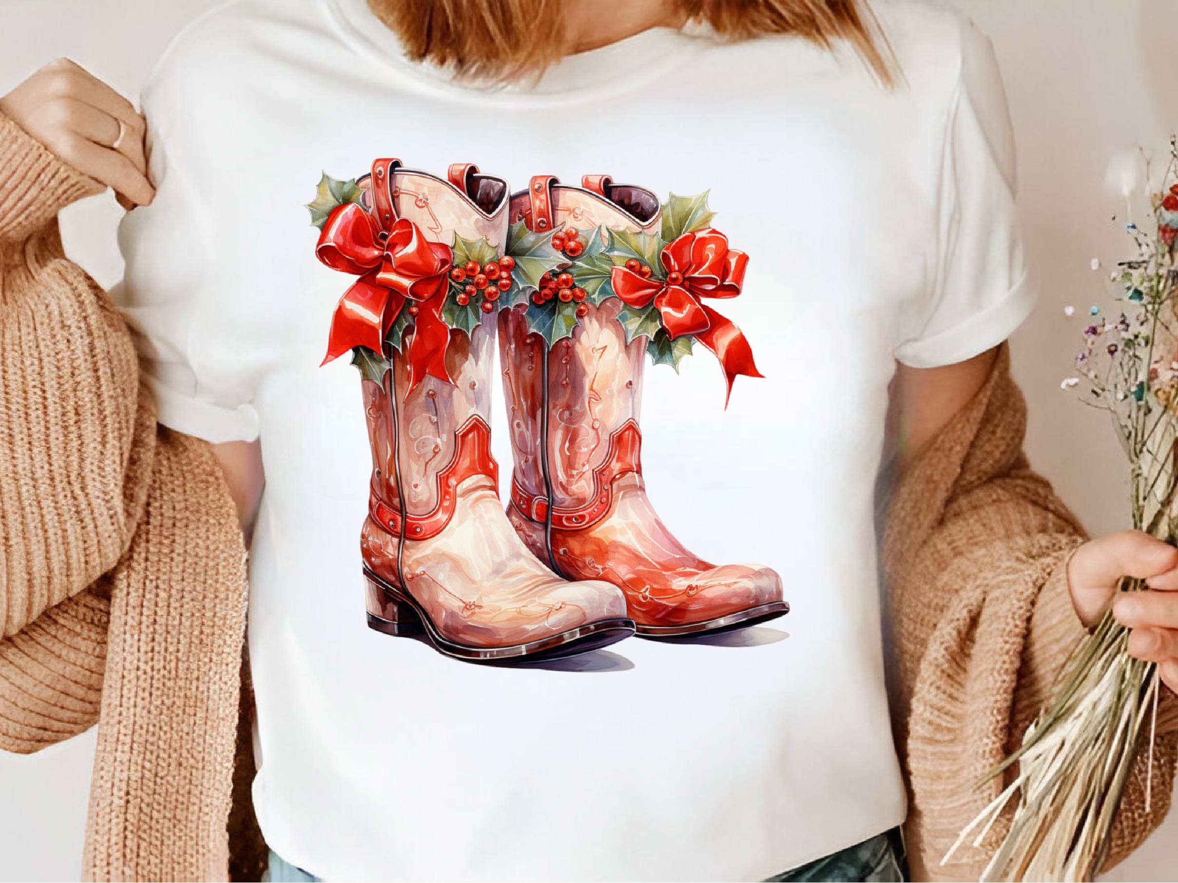 Coquette Christmas Christmas Clipart Bundle - CraftNest - Digital Crafting and Art