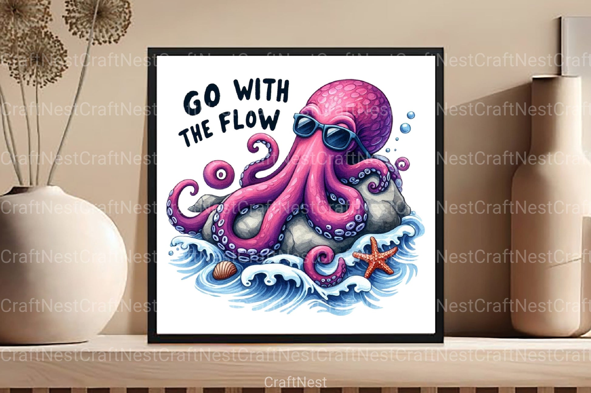 Go With The Flow Clipart Bundle - CraftNest - Digital Crafting and Art