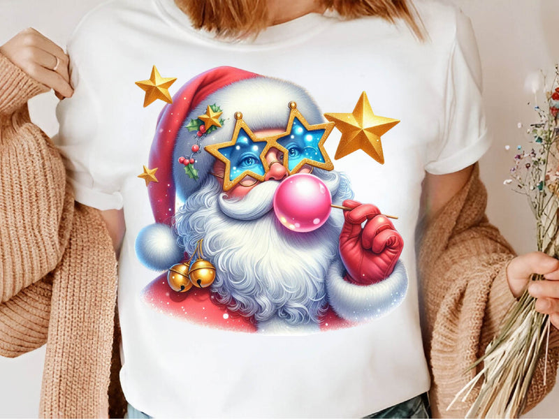 Santa Christmas Merry Christmas Clipart Bundle - CraftNest - Digital Crafting and Art