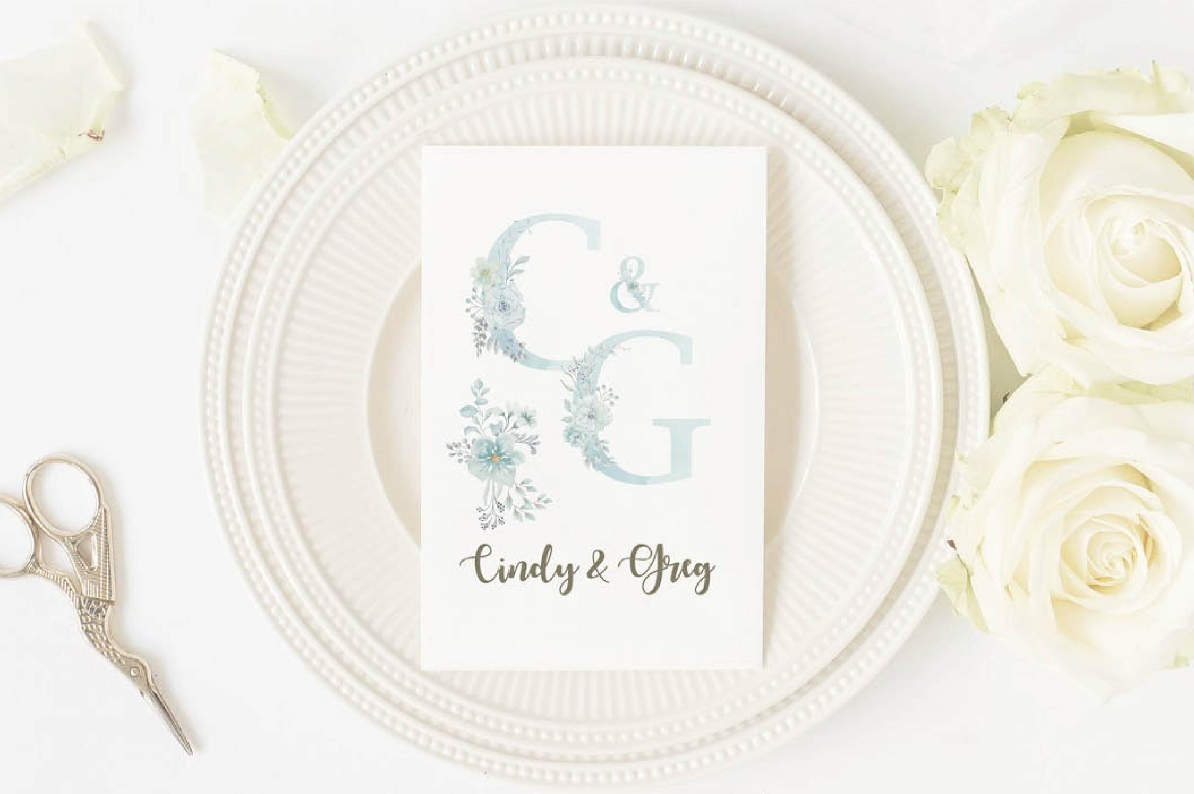 Sea Mist Alphabet Clipart Bundle - CraftNest - Digital Crafting and Art