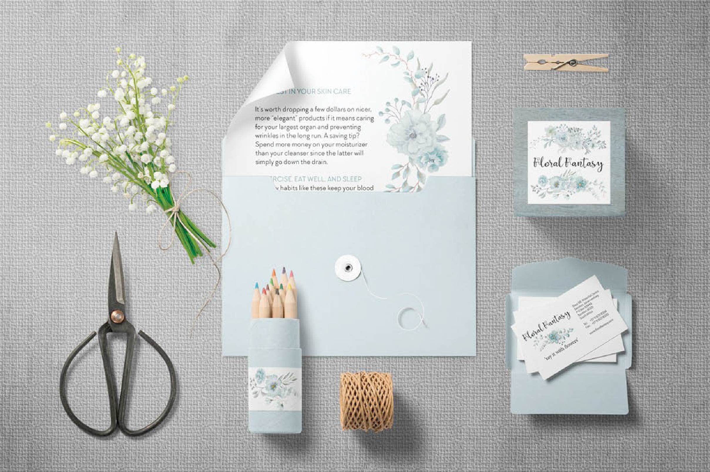 Sea Mist Alphabet Clipart Bundle - CraftNest - Digital Crafting and Art