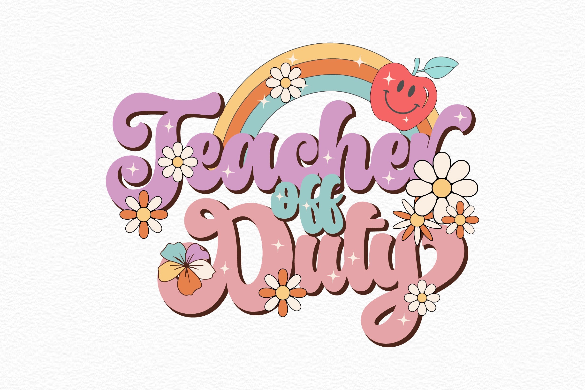 Teacher Off Duty Clipart Bundle - CraftNest - Digital Crafting and Art