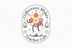 Difference Maker Teacher Life Clipart Bundle - CraftNest - Digital Crafting and Art