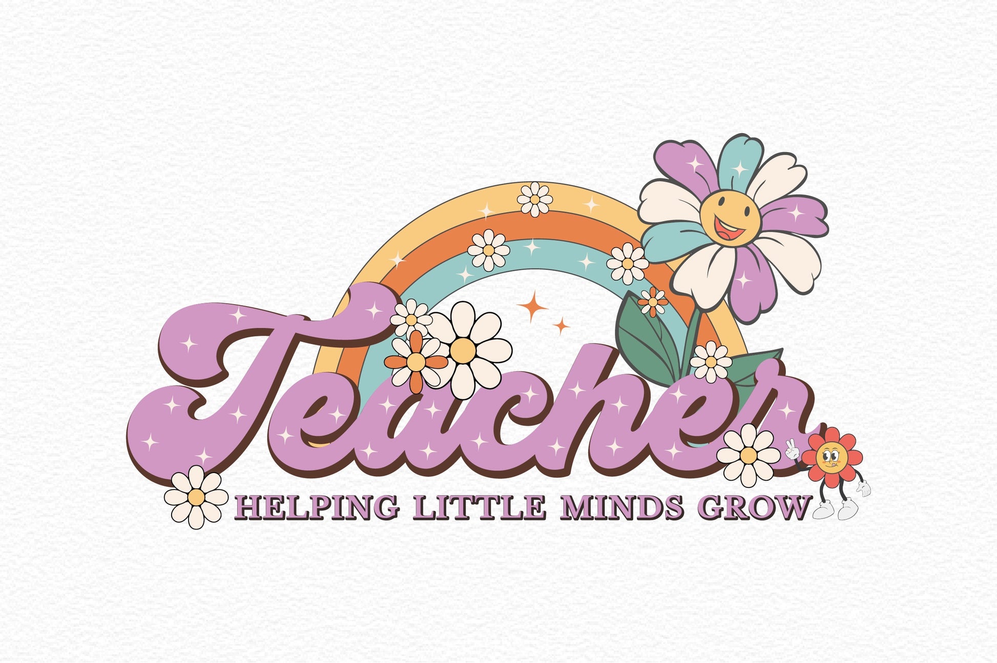 Teacher Helping Little Minds Grow Clipart Bundle - CraftNest - Digital Crafting and Art