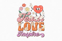 Teach Love Inspire Clipart Bundle 4 - CraftNest - Digital Crafting and Art