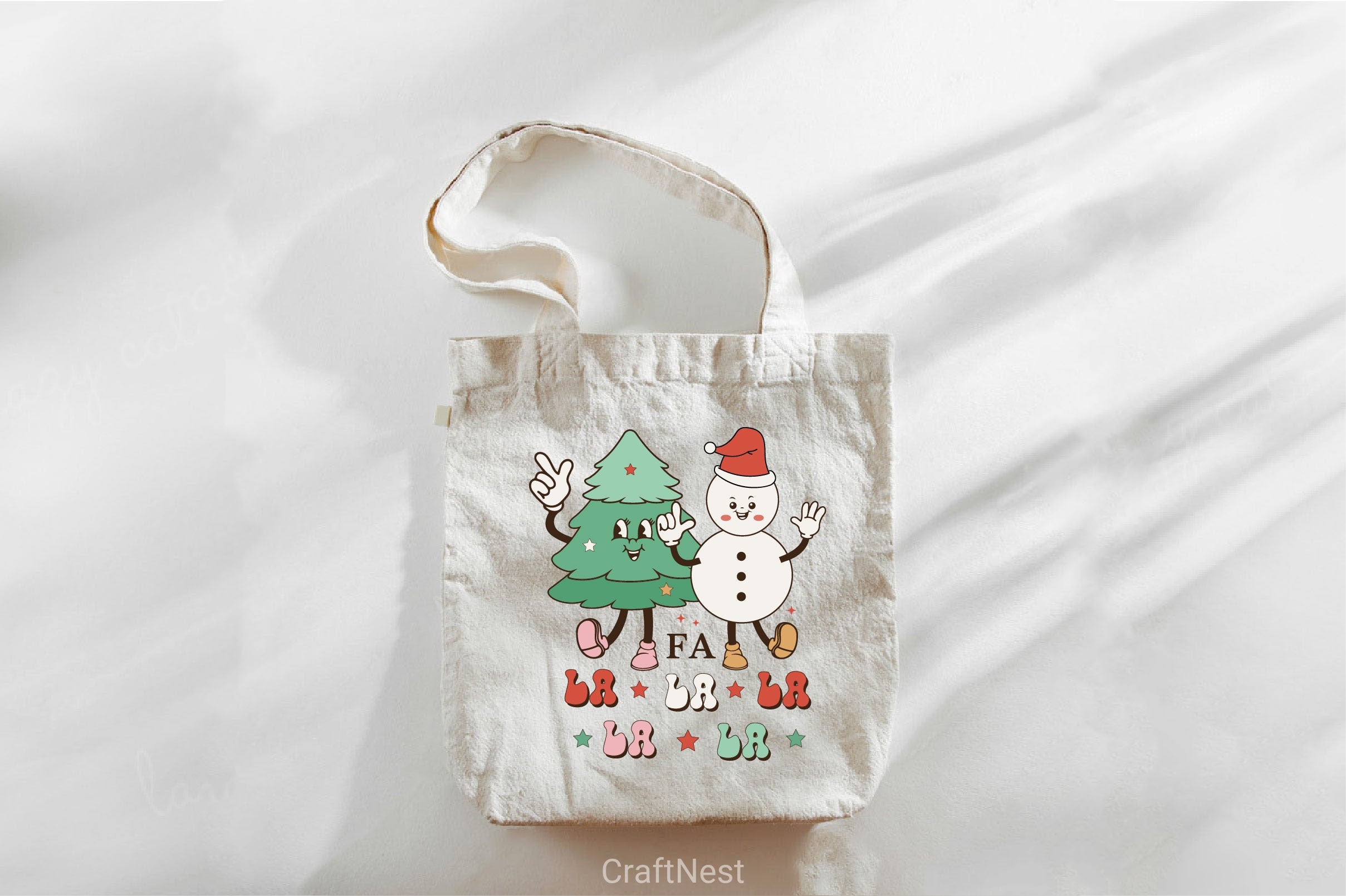 Fa La La La SVG Bundle - CraftNest - Digital Crafting and Art