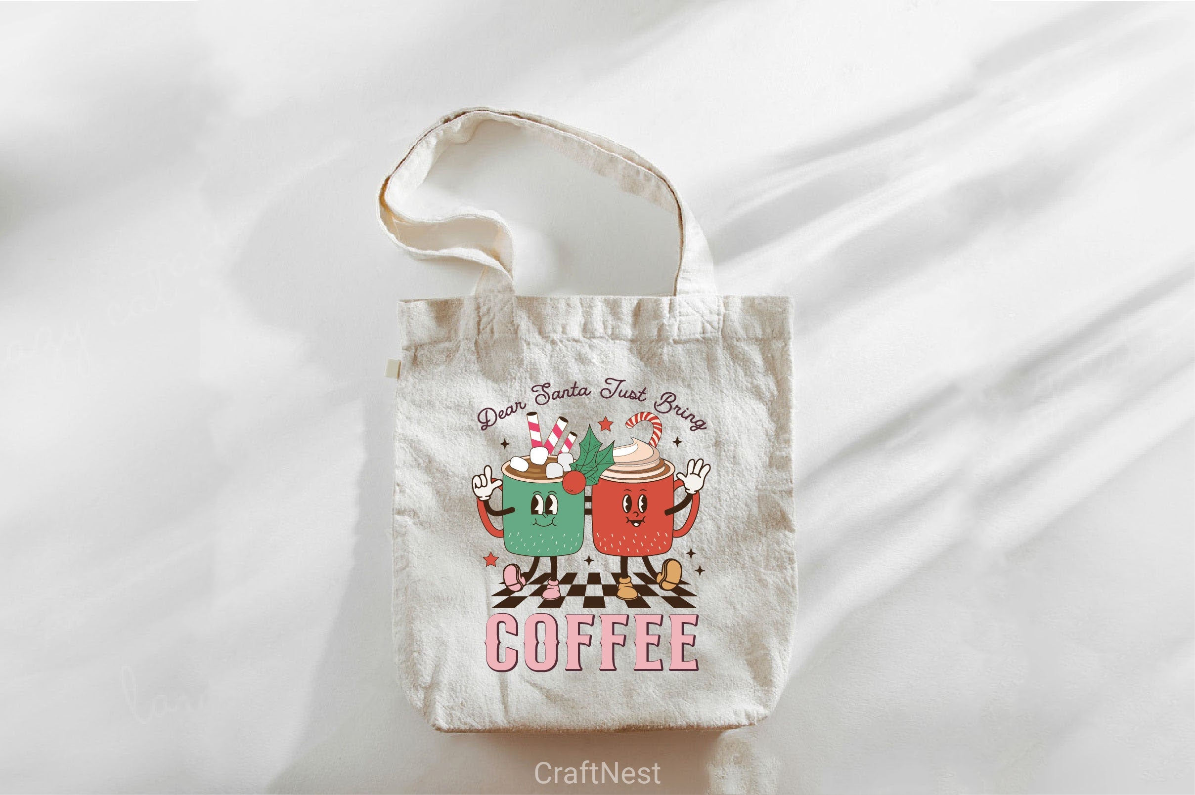 Dear Santa Just Bring Coffee Clipart Bundle - CraftNest - Digital Crafting and Art