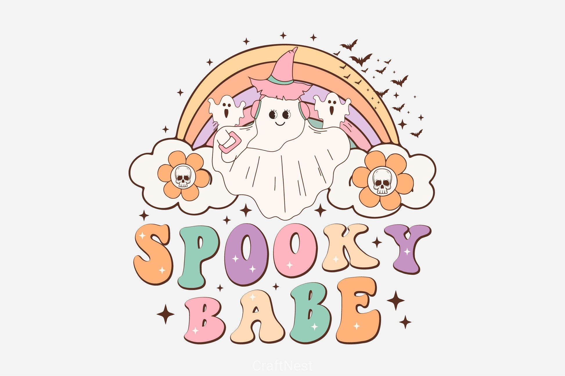 Spooky Babe Clipart Bundle 2 - CraftNest - Digital Crafting and Art