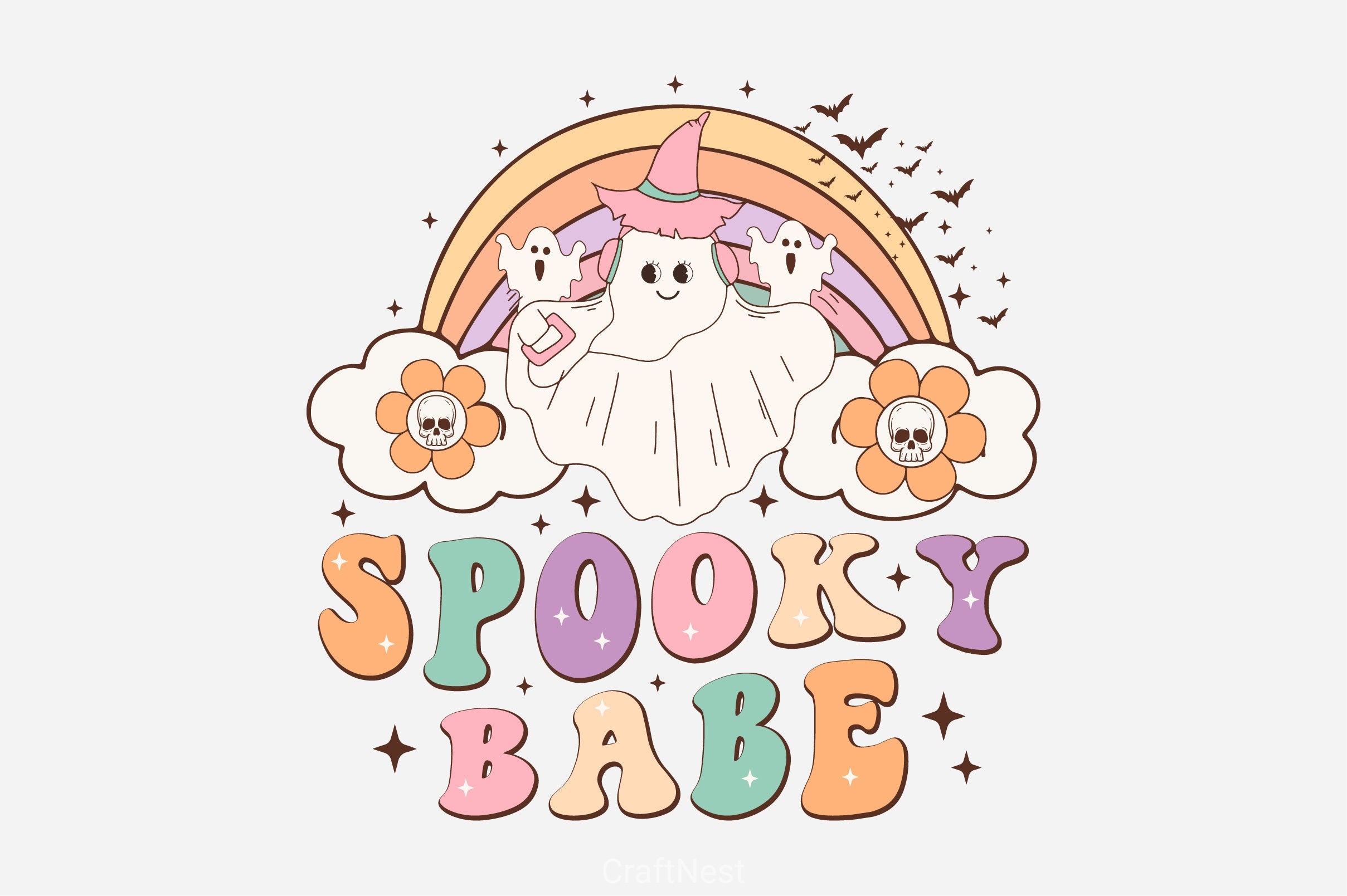 Spooky Babe Clipart Bundle 2 - CraftNest - Digital Crafting and Art