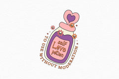 Self Love Potion To Use Without Moderation SVG Bundle - CraftNest - Digital Crafting and Art