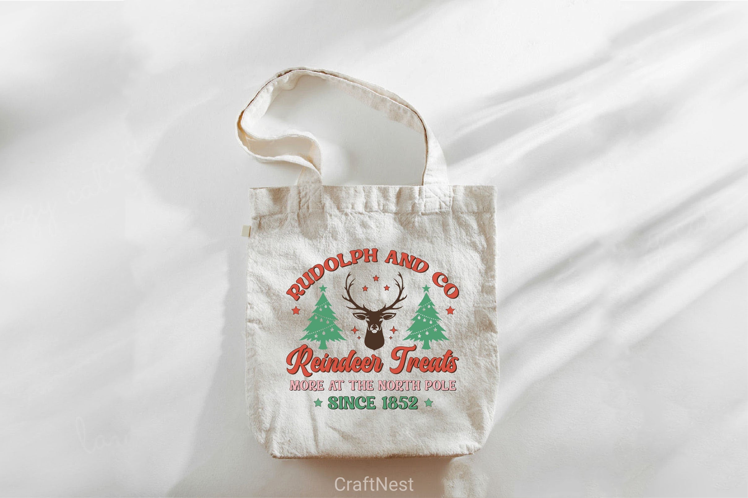 Rudolph And Co Reindeer Treats More At The North Pole Since 1852 SVG Bundle - CraftNest - Digital Crafting and Art
