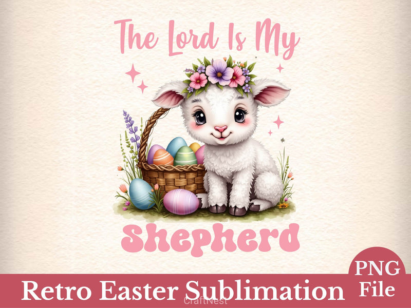 The Lord Is My Shepherd Easter Jesus Clipart Bundle 2 - CraftNest - Digital Crafting and Art