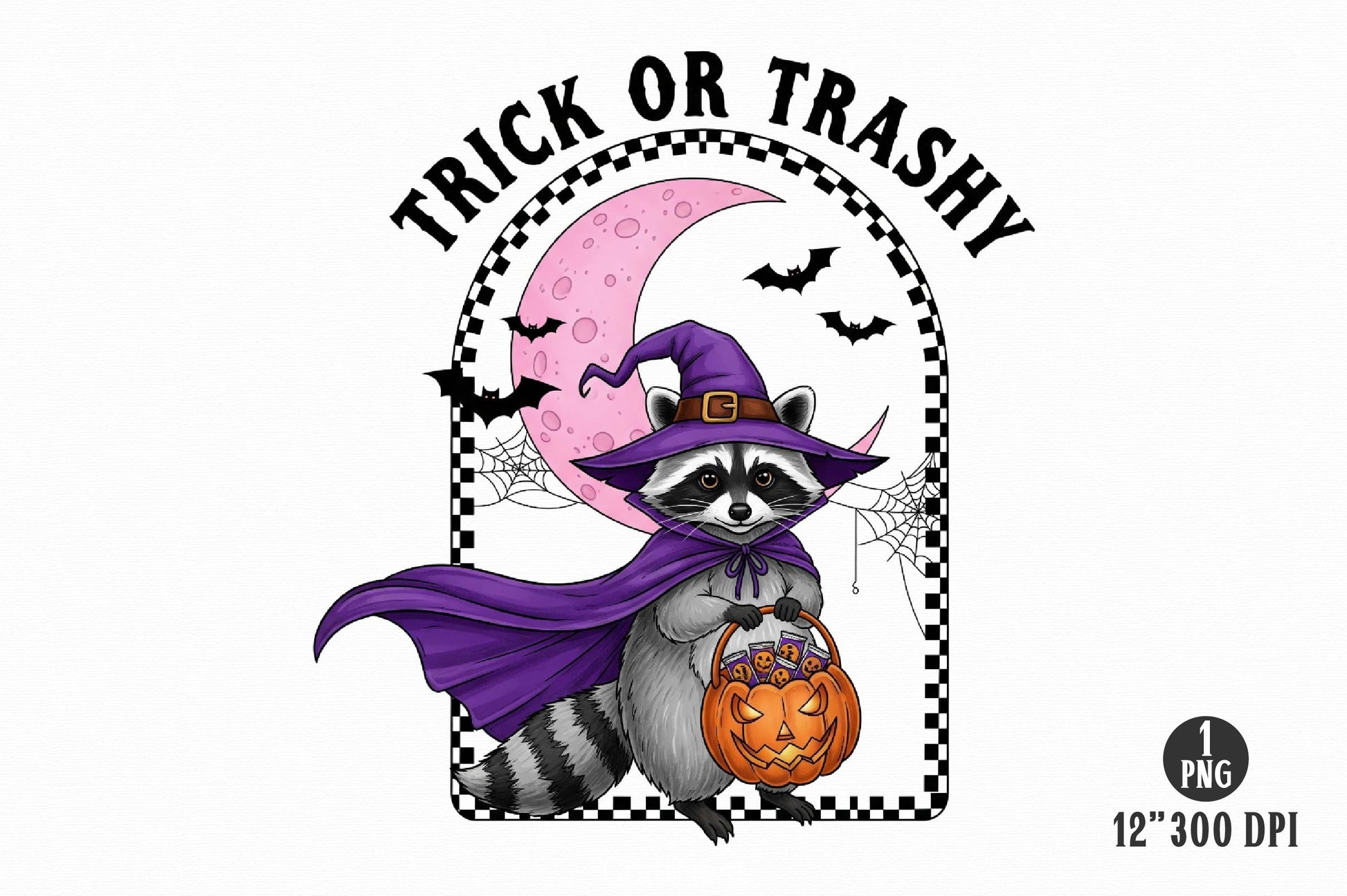 Vintage Halloween Raccoon Clipart Bundle - CraftNest - Digital Crafting and Art