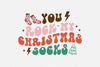 You Rock My Christmas Socks SVG Bundle
