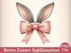 Coquette Bunny Easter Bunny Clipart Bundle 4