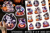 Cute Halloween Cat Stickers