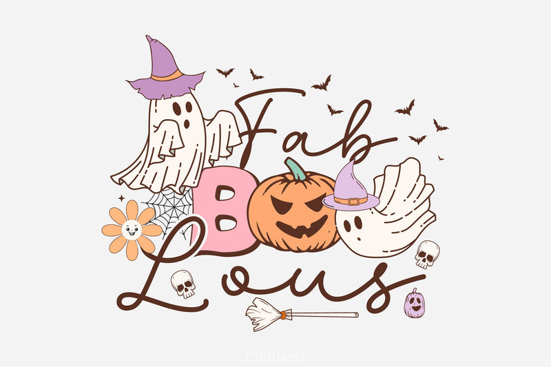 Fab Boo Lous Clipart Bundle - CraftNest - Digital Crafting and Art