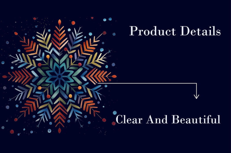 Colorful Snowflakes Clipart Bundle - CraftNest - Digital Crafting and Art