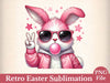 Coquette Bunny Easter Bunny Clipart Bundle 6