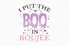 I Put The Boo In Boujee SVG Bundle 1 - CraftNest - Digital Crafting and Art