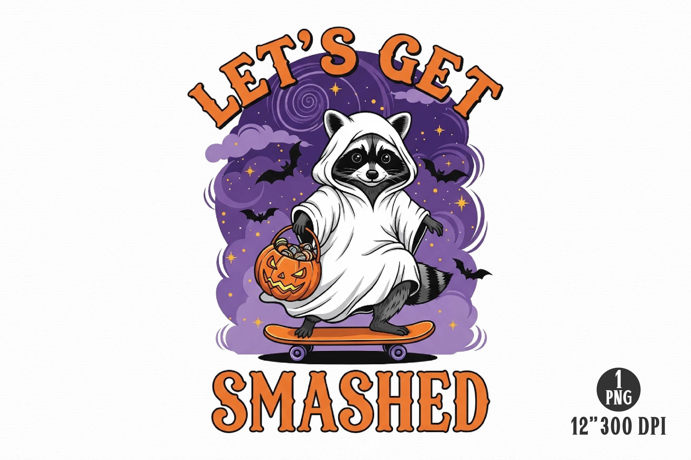 Vintage Halloween Raccoon Clipart Bundle - CraftNest - Digital Crafting and Art