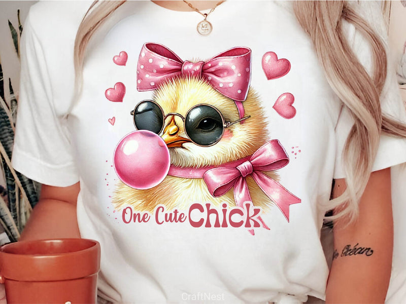 One Cute Chick Happy Easter Clipart Bundle 2 - CraftNest - Digital Crafting and Art