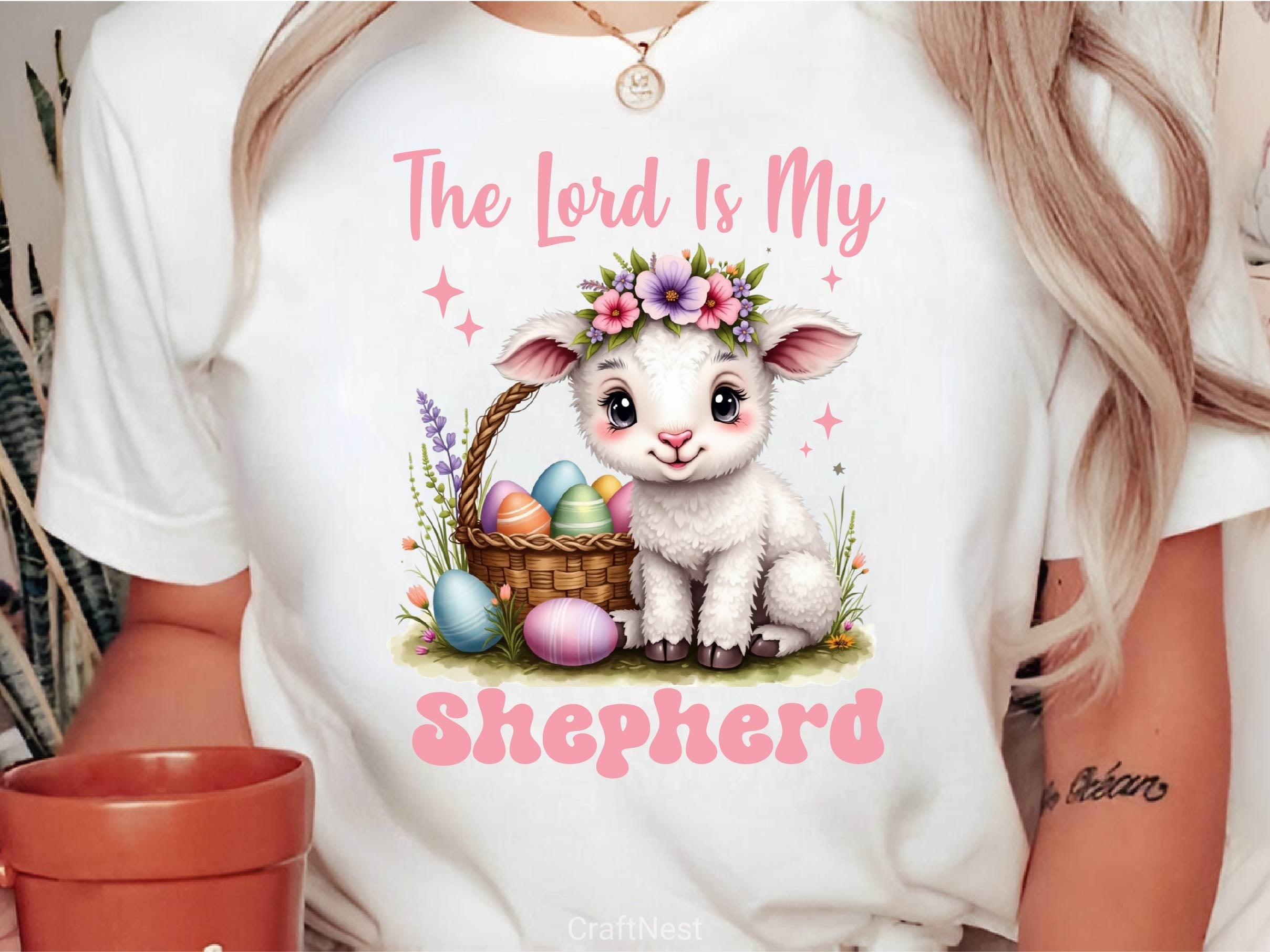 The Lord Is My Shepherd Easter Jesus Clipart Bundle 2 - CraftNest - Digital Crafting and Art