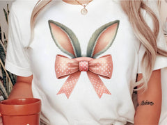 Coquette Bunny Easter Bunny Clipart Bundle 4 - CraftNest - Digital Crafting and Art