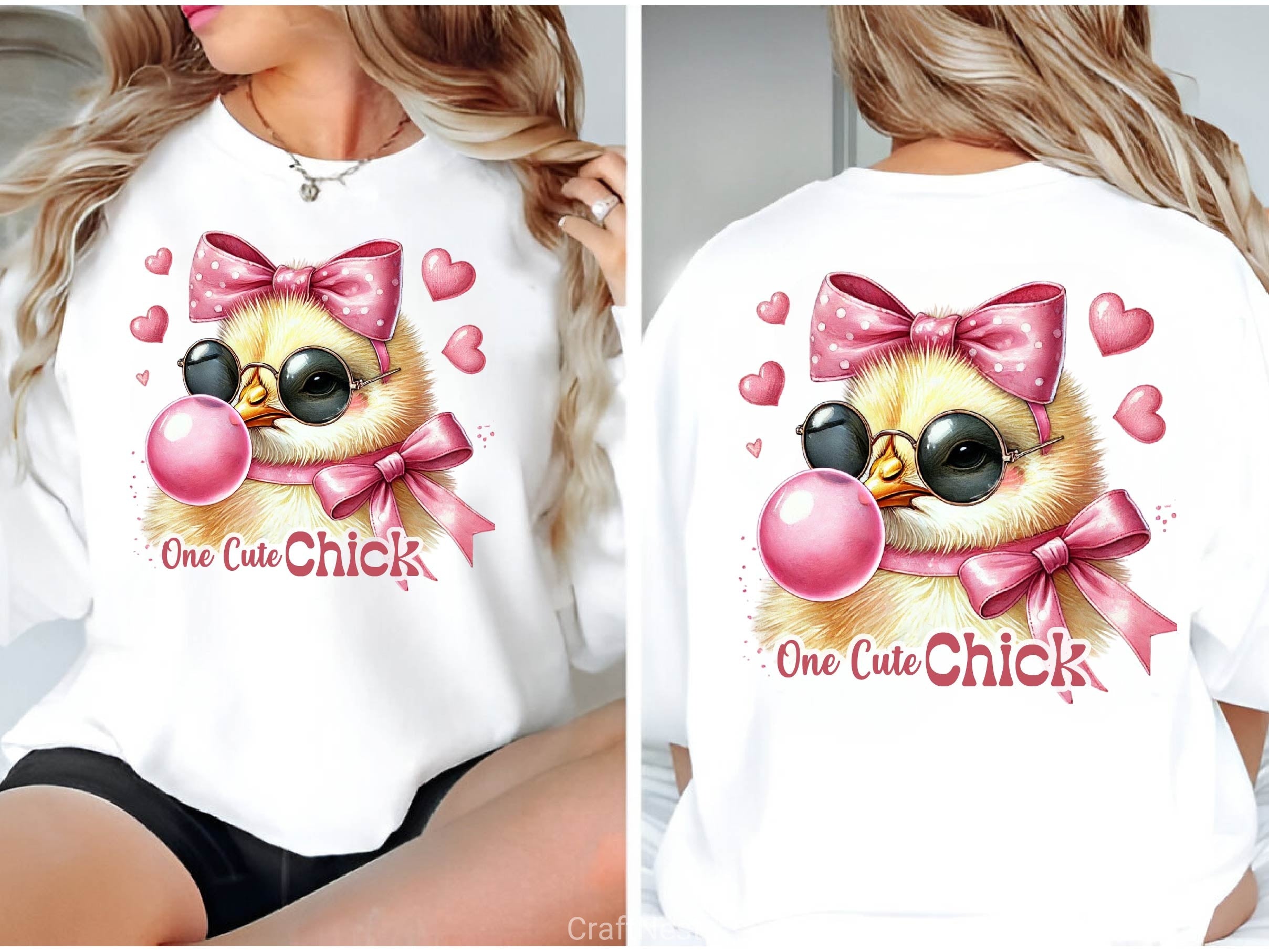 One Cute Chick Happy Easter Clipart Bundle 2 - CraftNest - Digital Crafting and Art