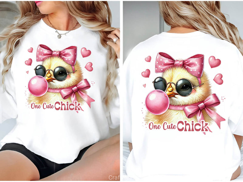 One Cute Chick Happy Easter Clipart Bundle 2 - CraftNest - Digital Crafting and Art