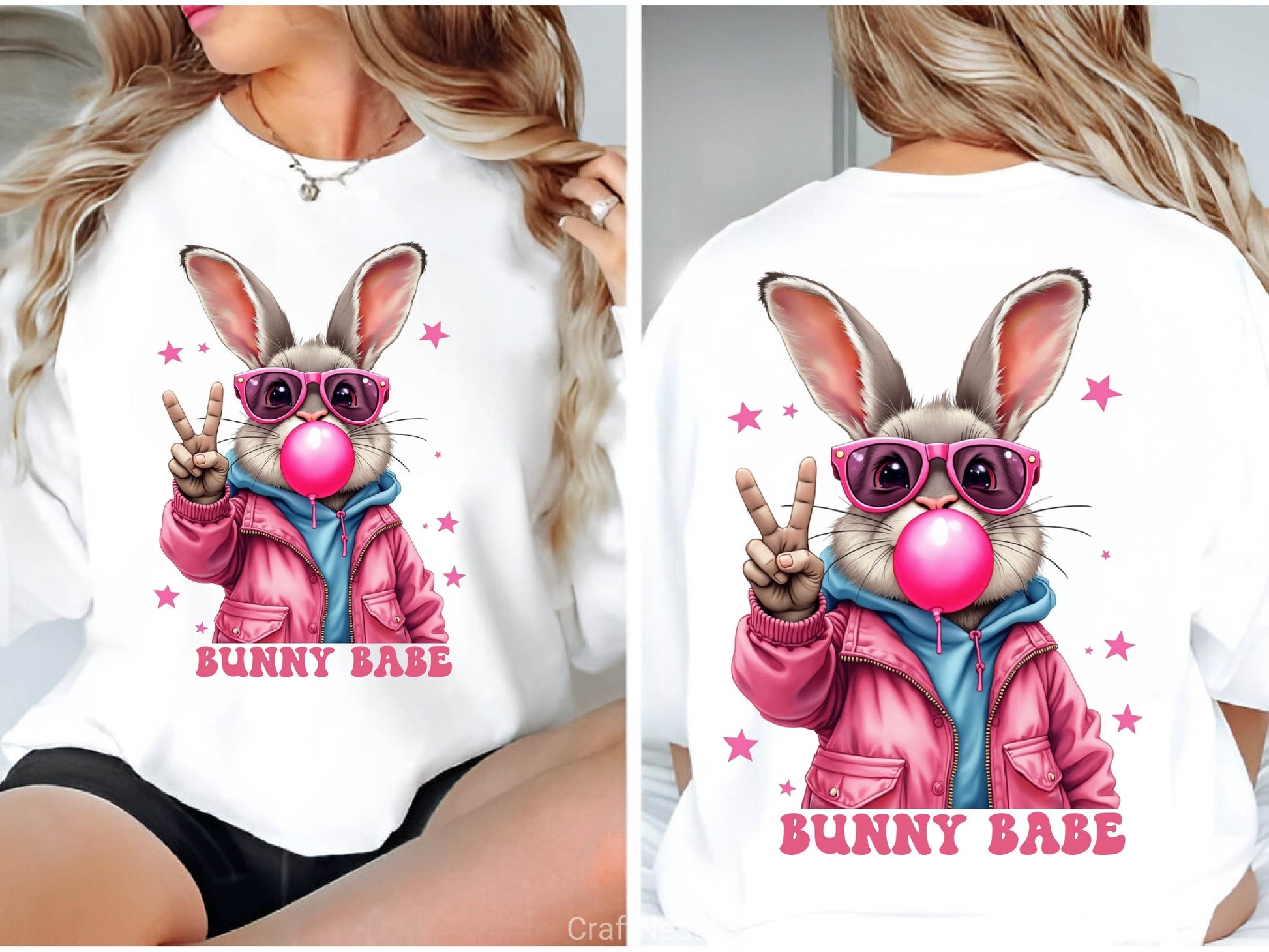 Easter Bunny Easter Clipart Bundle 22 - CraftNest - Digital Crafting and Art