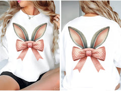 Coquette Bunny Easter Bunny Clipart Bundle 4 - CraftNest - Digital Crafting and Art