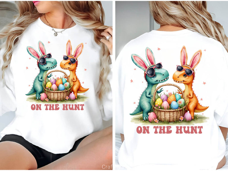 Dinosaur T Rex Easter Dinosaur T Rex Clipart Bundle 2 - CraftNest - Digital Crafting and Art